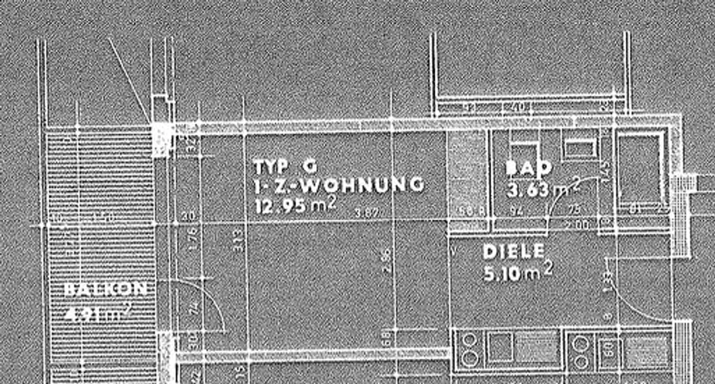 Appartamento 1 camera con balcone - Foto 6 di 6