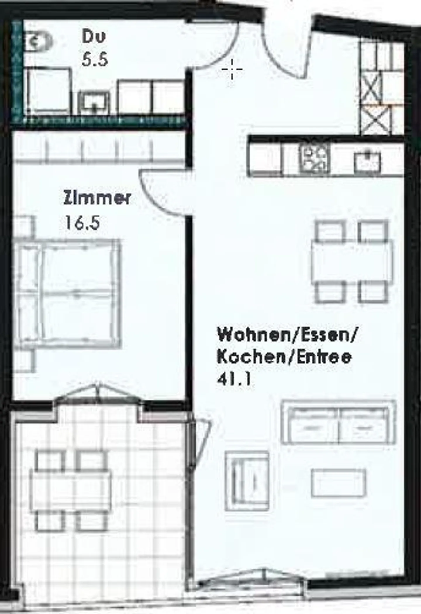 2.5 Room Apartment in Rorschach - Photo 8 of 11