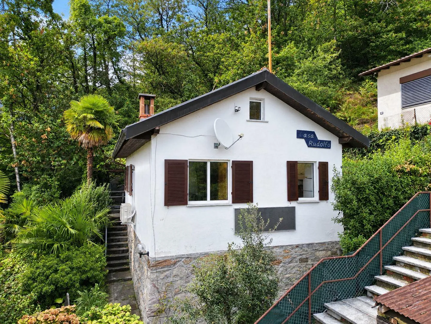 Maison de vacances Gordola dans la verdure avec vue sur le lac Majeur - Photo 3 sur 12