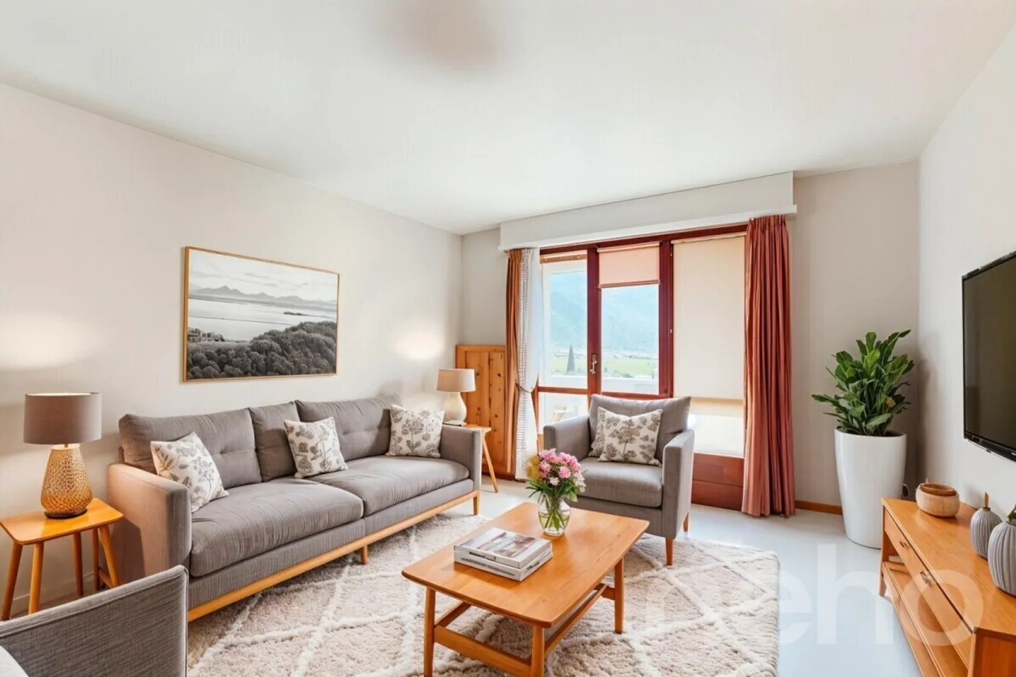 Évionnaz Wohnung mit Balkon und Bergblick - Foto 1 von 13