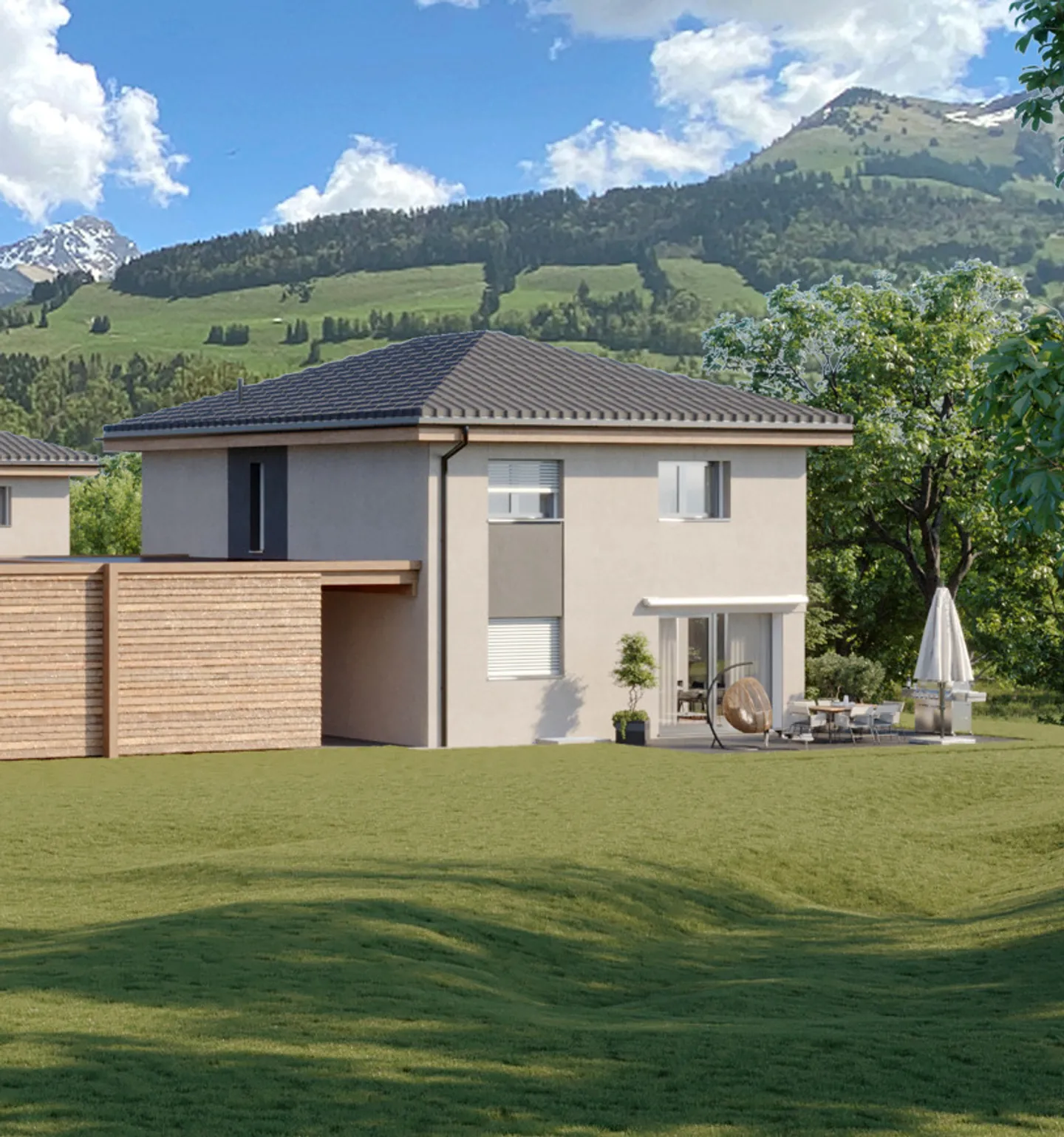 NEIRIVUE | VILLA (C) MIT 6.5 ZIMMERN - Foto 1 von 5