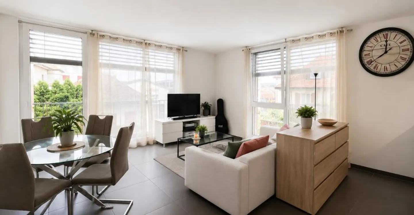 Appartement moderne 2,5 pièces - Photo 1 sur 4