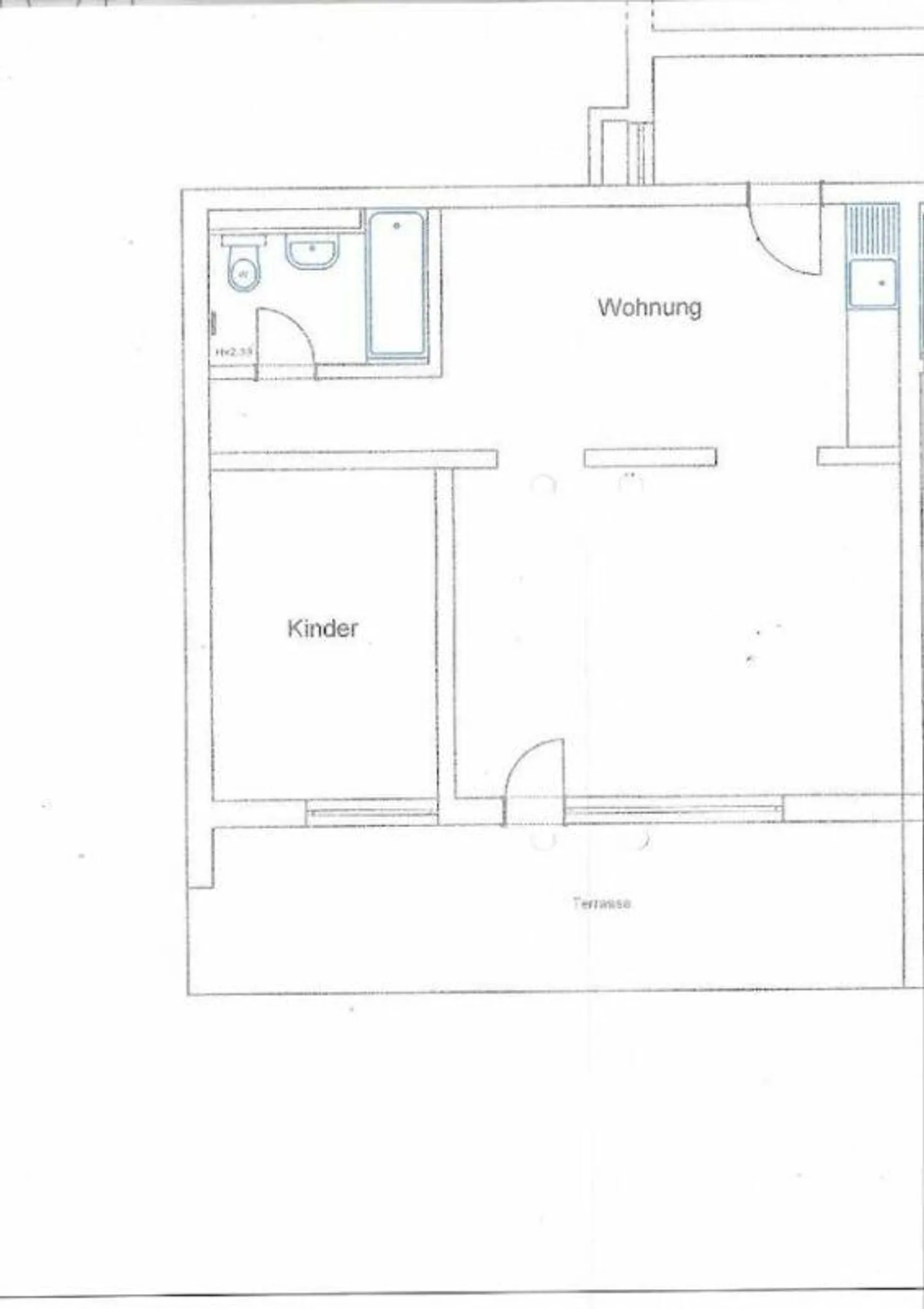 Geräumige Wohnung mit Balkon - Foto 7 von 14