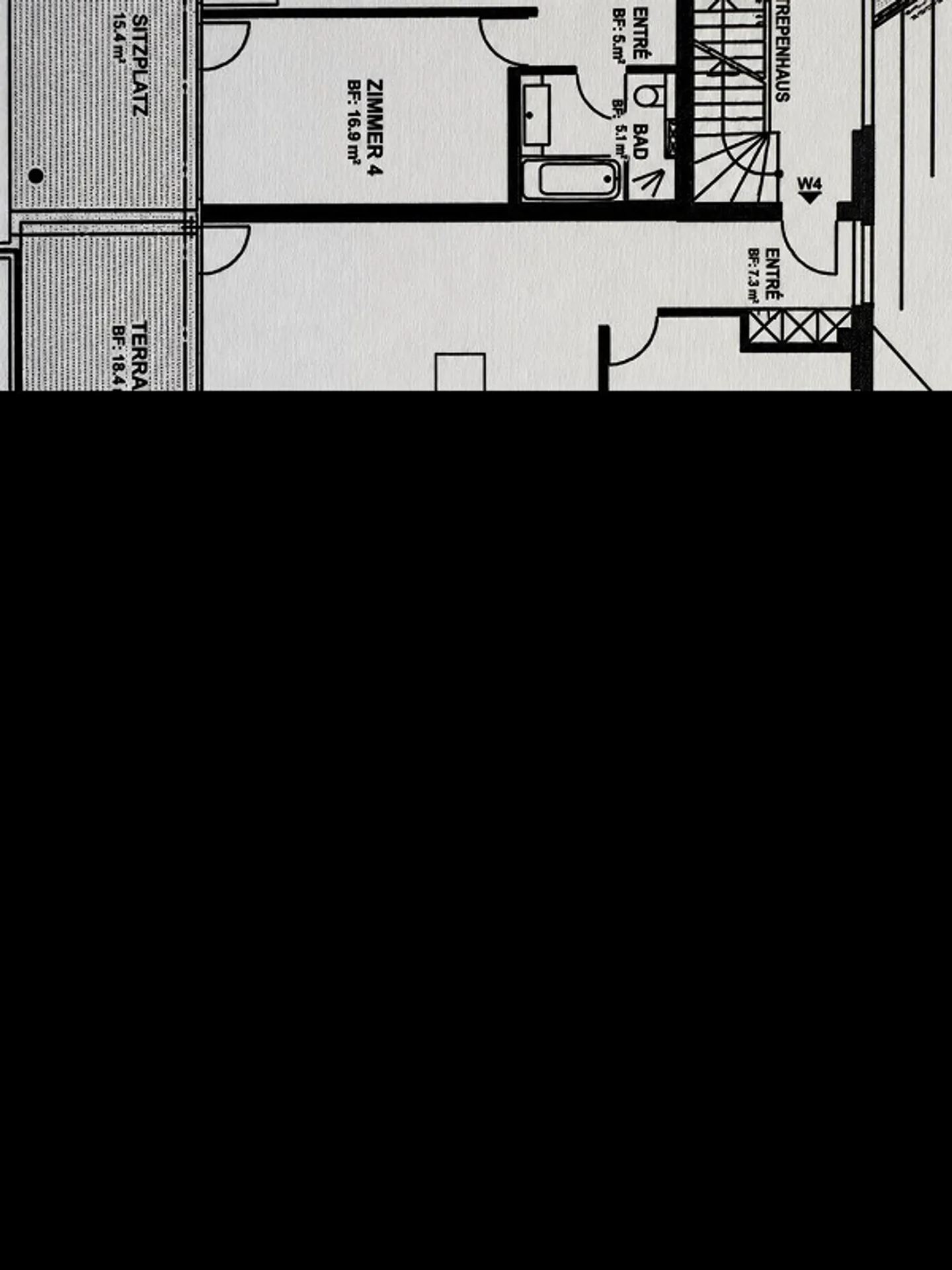 Exclusive 4.5-room apartment with high-quality standard - Photo 8 of 8