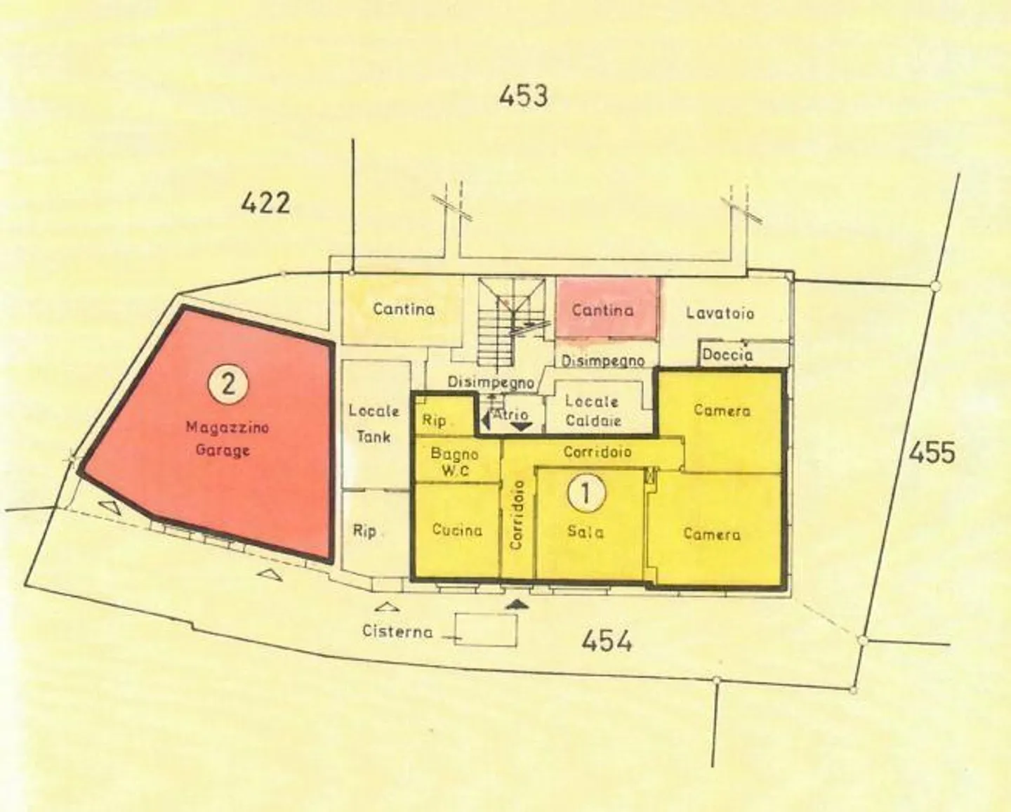 2 appartamenti di 4,5 loc. con 2 uffici, garage/magazzino, 2 posteg... - Foto 33 di 34