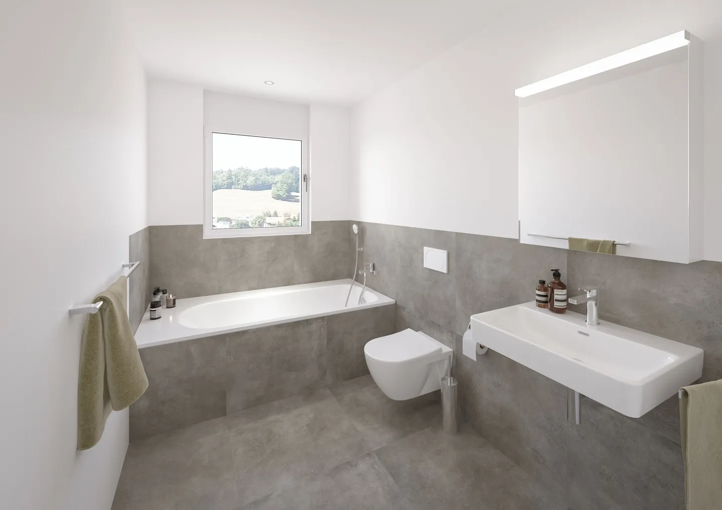 Beautiful 3.5-room new penthouse apartments in the green - Photo 4 of 6