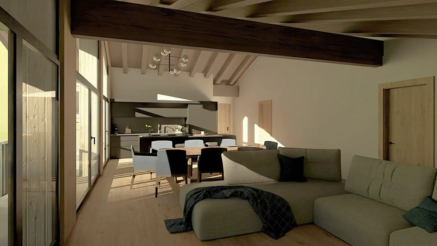 Primavera Saas-Grund nouvel appartement en attique. Bien-être dans la maison. - Photo 9 sur 24