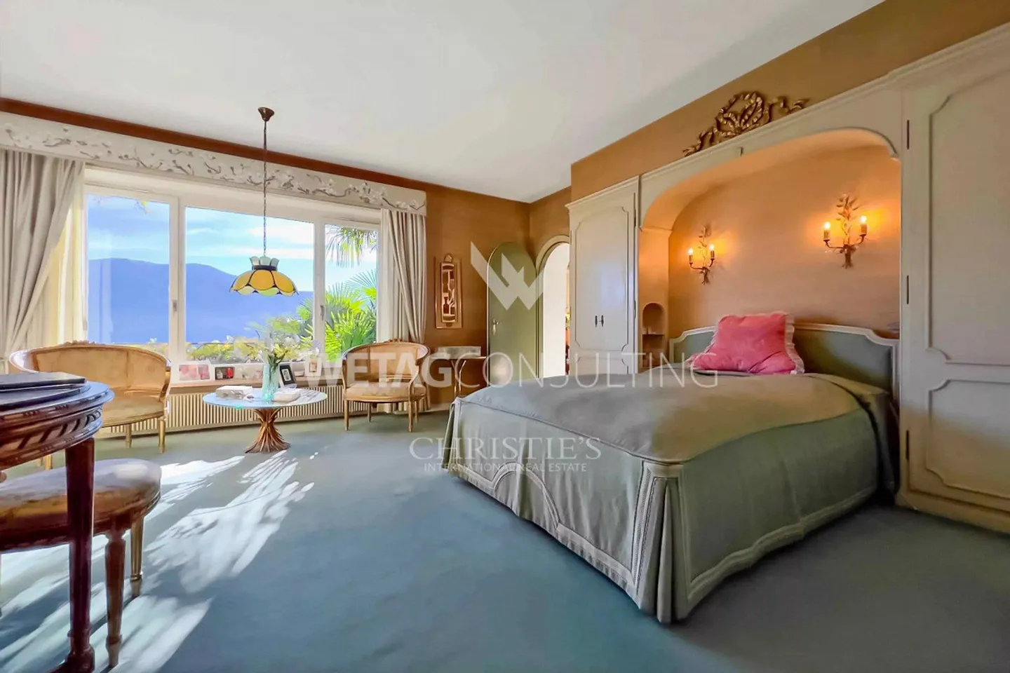 Villa mediterranea da ristrutturare in posizione privilegiata con vista lago a 180° in R... - Foto 5 di 10