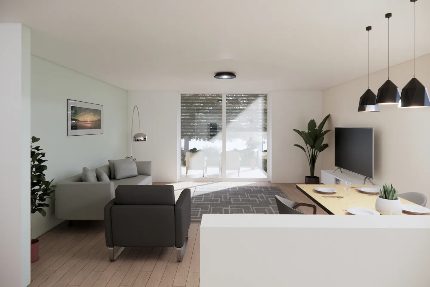 Nouvelle oasis résidentielle sans barrières avec deux terrasses - Photo 3 sur 12