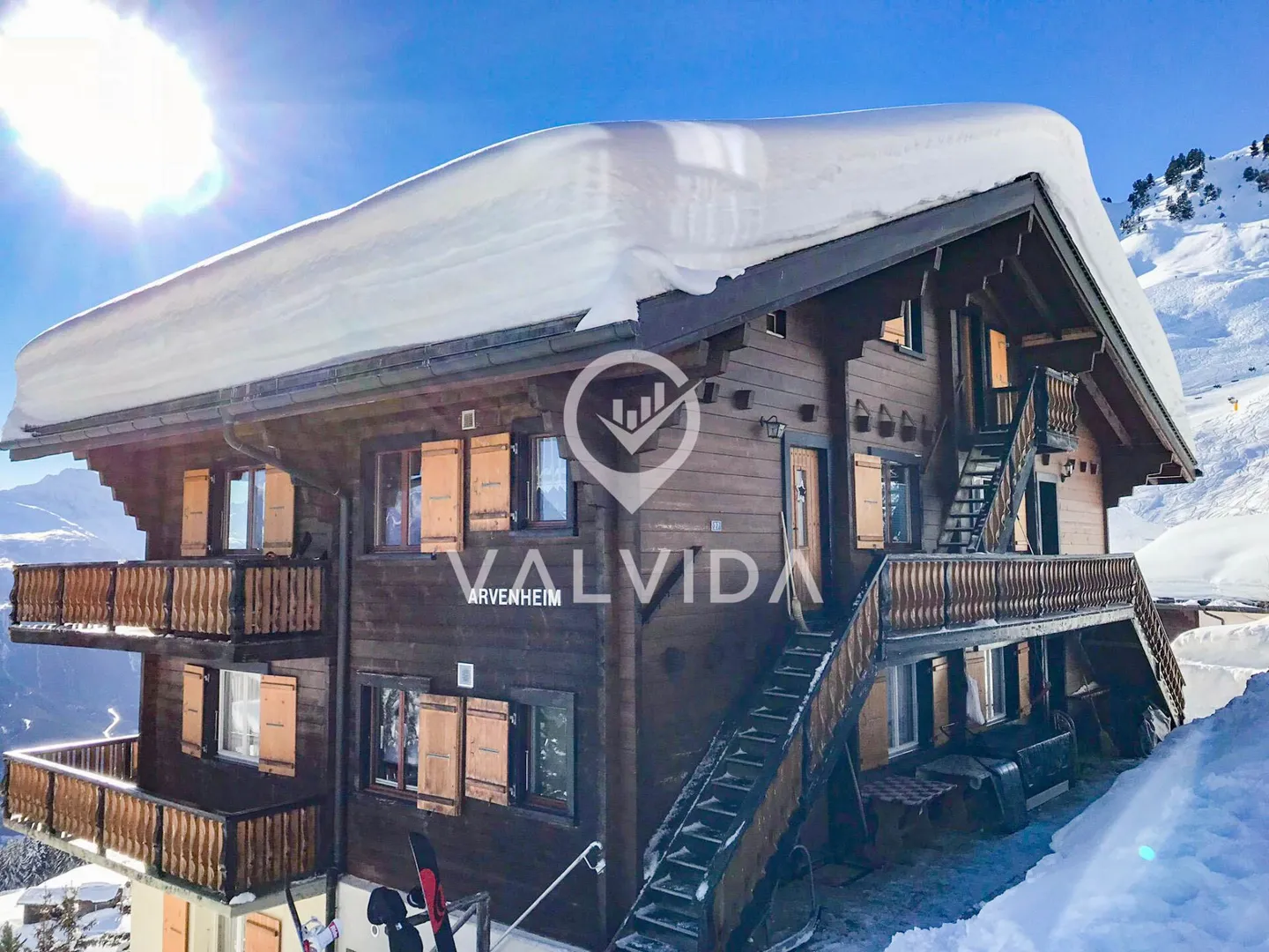 Two Dream Apartments on the Riederalp - Directly on the Ski Slope, Ready to Move In & Renovated - Photo 1 of 13