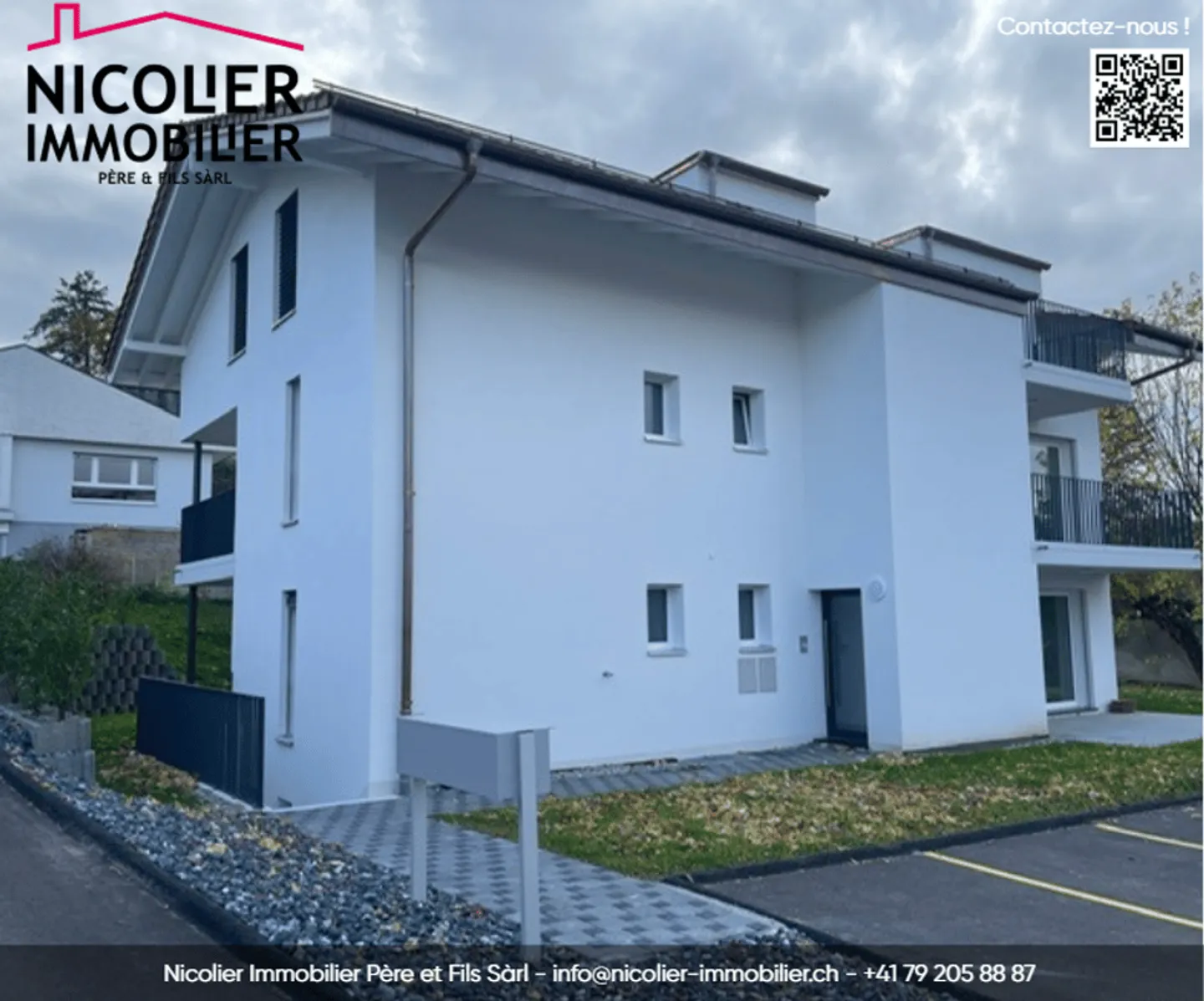 In vendita appartamento di 3,5 locali mansardato a Montagny-la-Ville (FR) - Foto 1 di 6