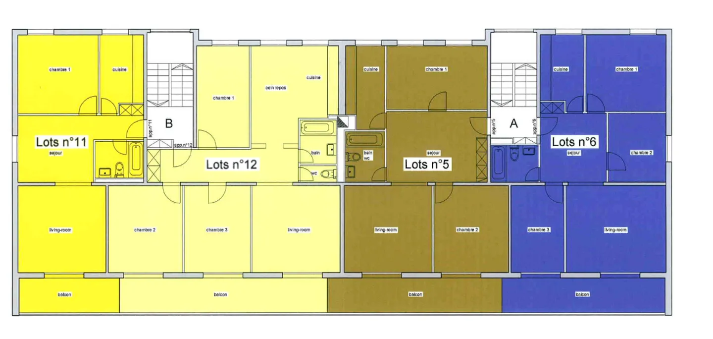 Villeneuve - 4,5-Zimmer-Wohnung mit Panoramabalkon nach Süden - Foto 12 von 12