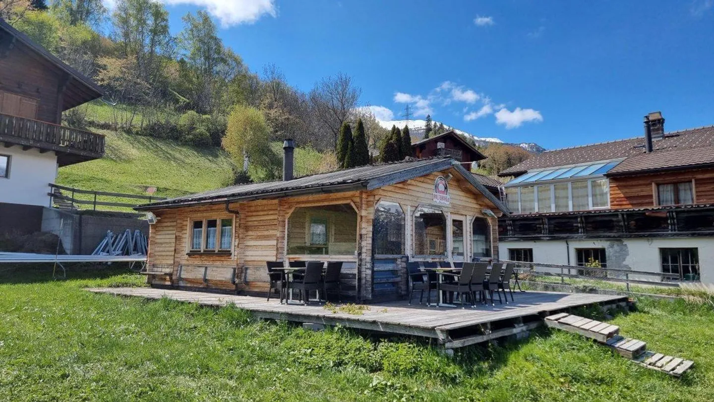 Great Sports Bar with Surroundings in Unterbäch - Photo 2 of 9