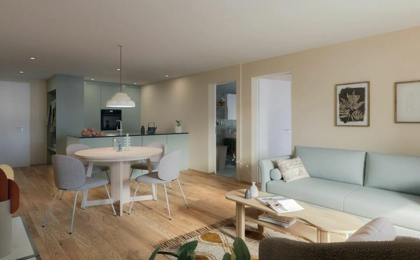 Appartamento 2.5 stanze n. 2.2 con gestione nella Tgesa Romana - Foto 1 di 8