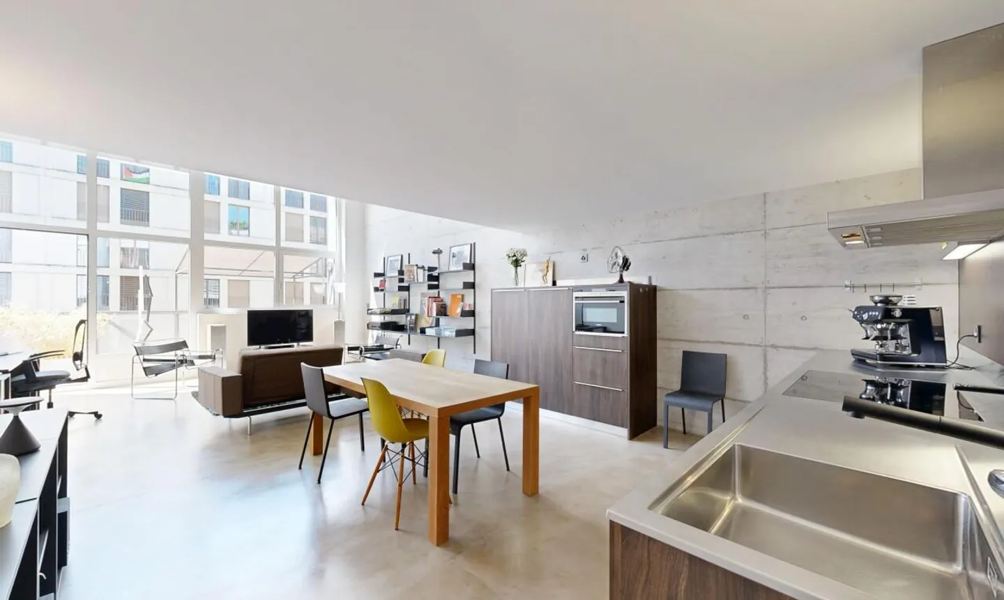 Unique : Duplex moderne / grand balcon ouest - Photo 5 sur 13