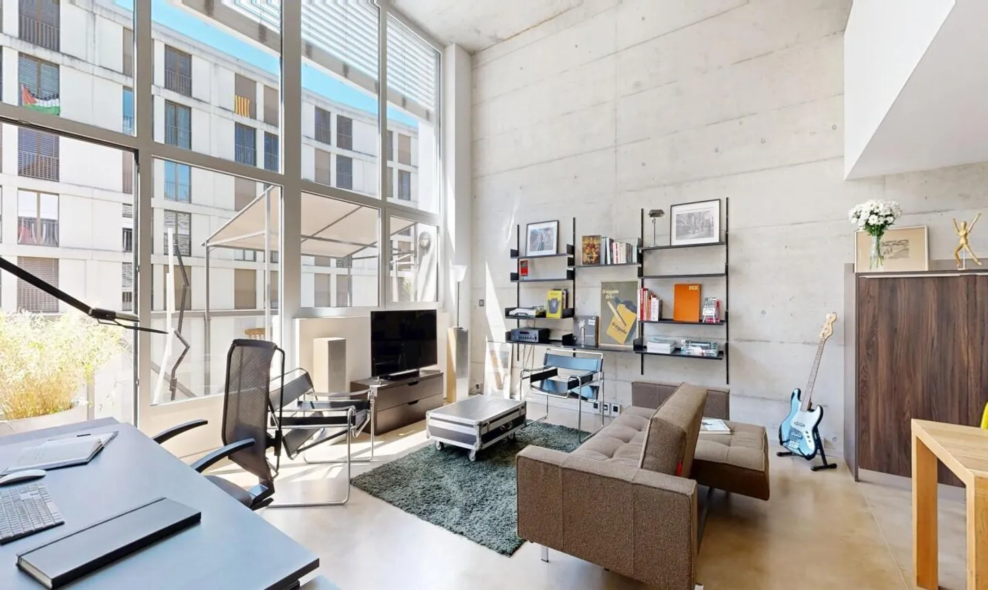Unique : Duplex moderne / grand balcon ouest - Photo 8 sur 13