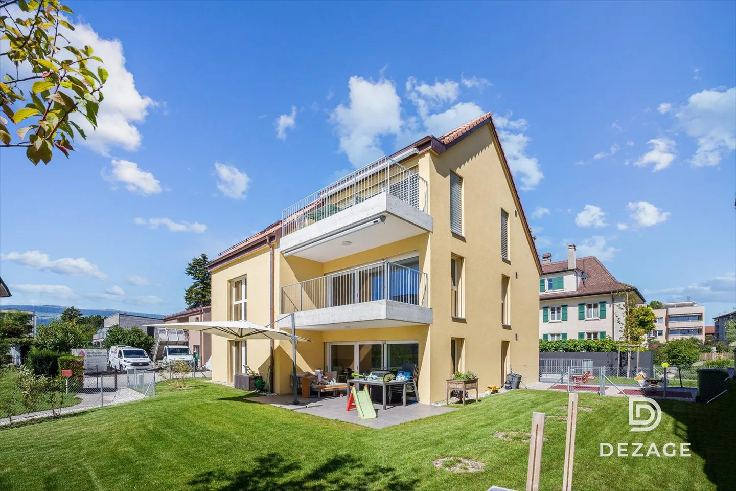 Rare on the market: 4.5 rooms, new construction, own floor in the city center of Yverdon - Photo 1 of 11