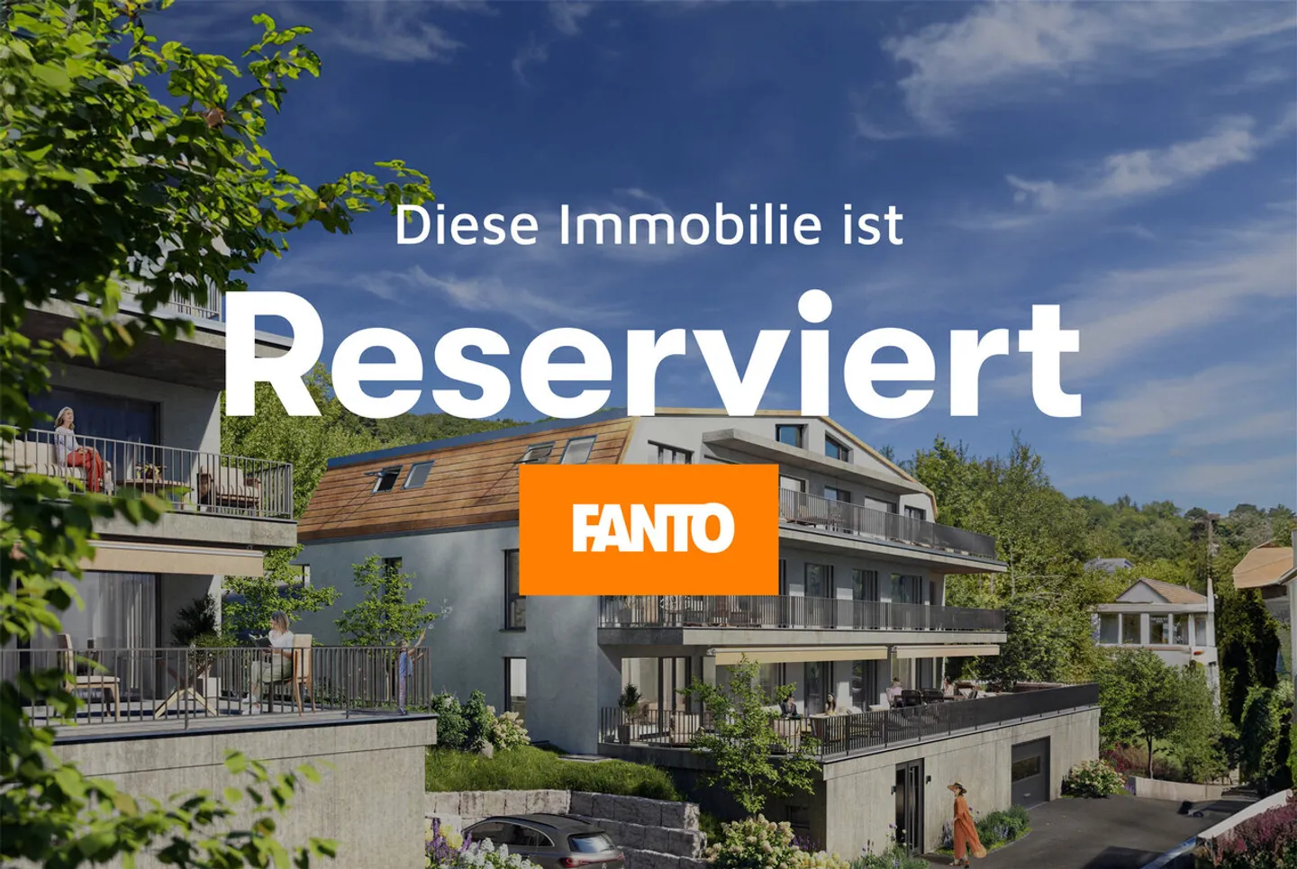 «Lichtdurchflutete 3.5-Zimmer-Dachwohnung in exklusiver Hanglage» - Foto 1 von 10