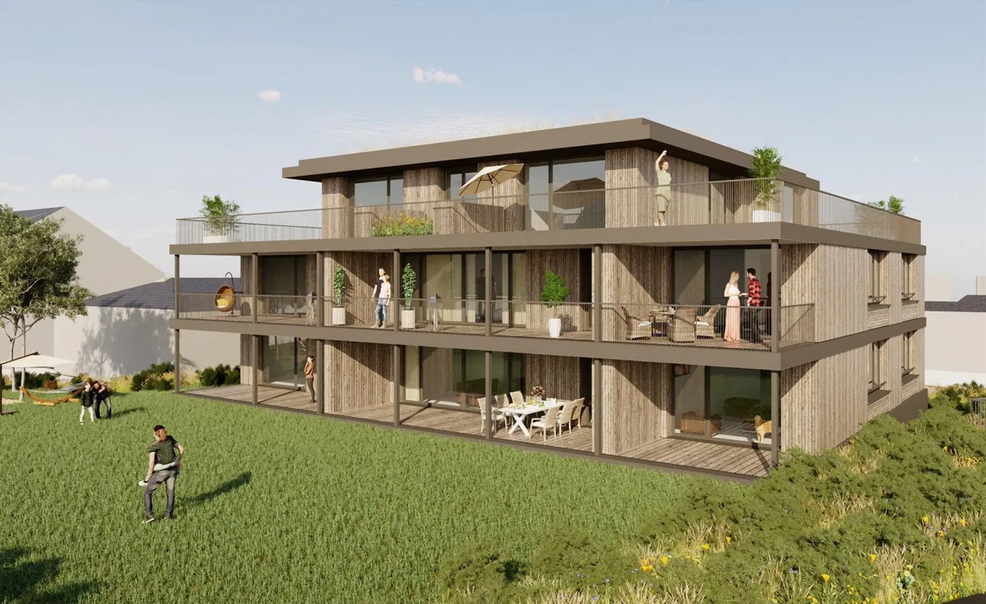 Appartamento moderno 2.5 locali 1° piano (nuova costruzione) con balcone coperto - Foto 1 di 4