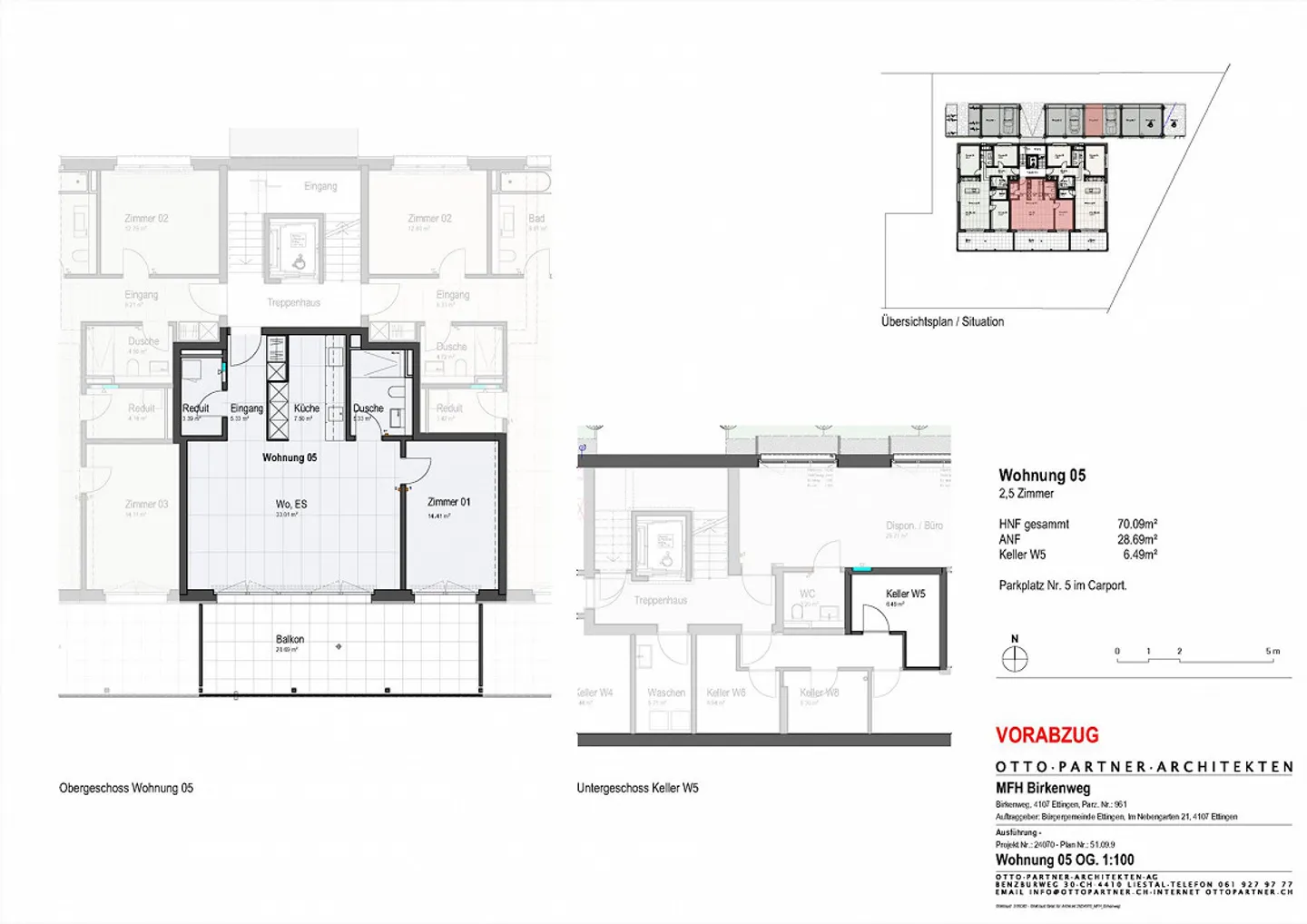 Appartamento moderno 2.5 locali 1° piano (nuova costruzione) con balcone coperto - Foto 4 di 4