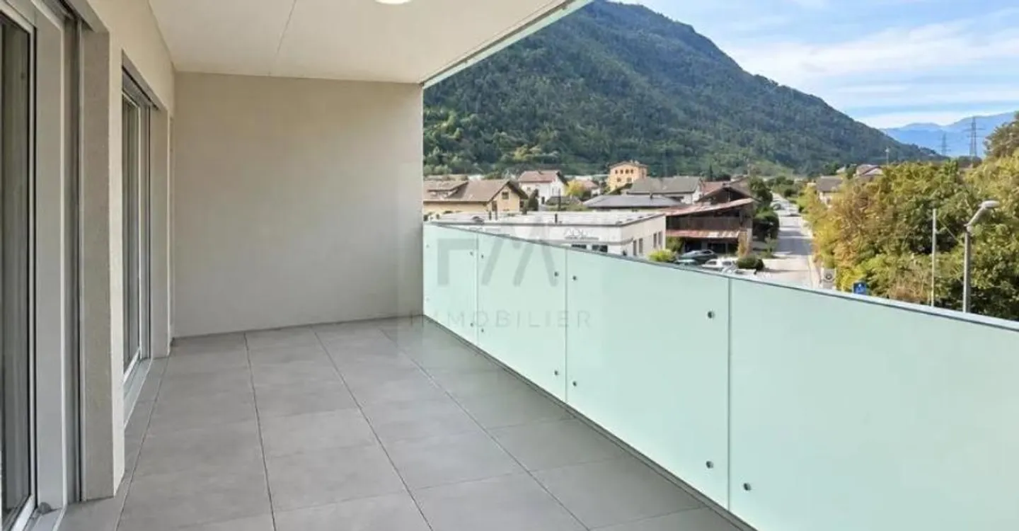 For rent new 2.5 room apartment in Aproz (Sion) - Photo 5 of 5