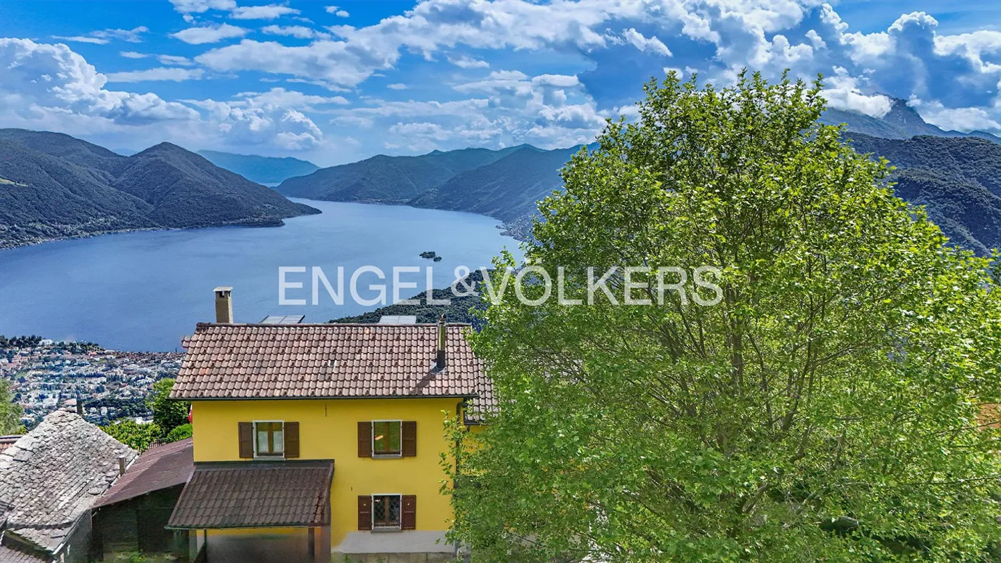 Nature, Paix et Potentiel avec Vue sur le Monte Brè - Locarno (55) - Photo 1 sur 12