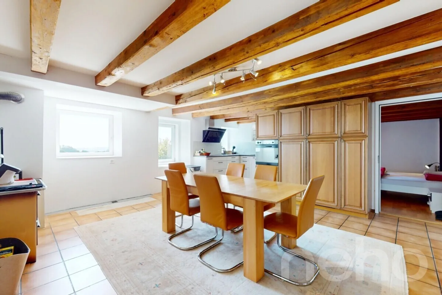 Appartement 4.5 pièces rénové avec cachet et jardins partagés - Photo 4 sur 12