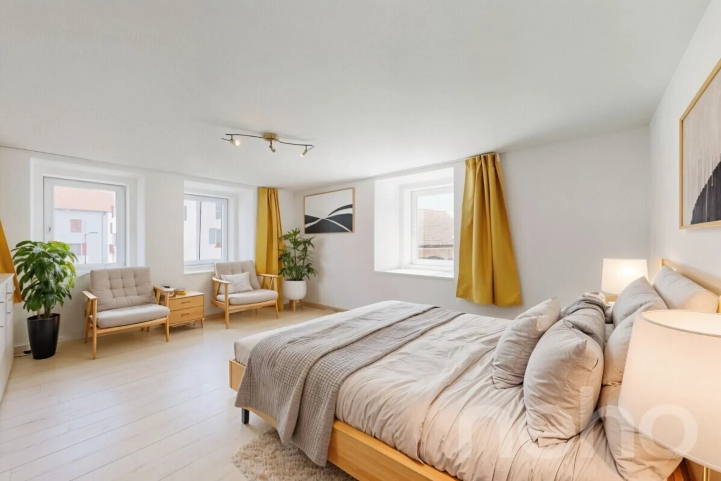 Appartement 4.5 pièces rénové avec cachet et jardins partagés - Photo 7 sur 12
