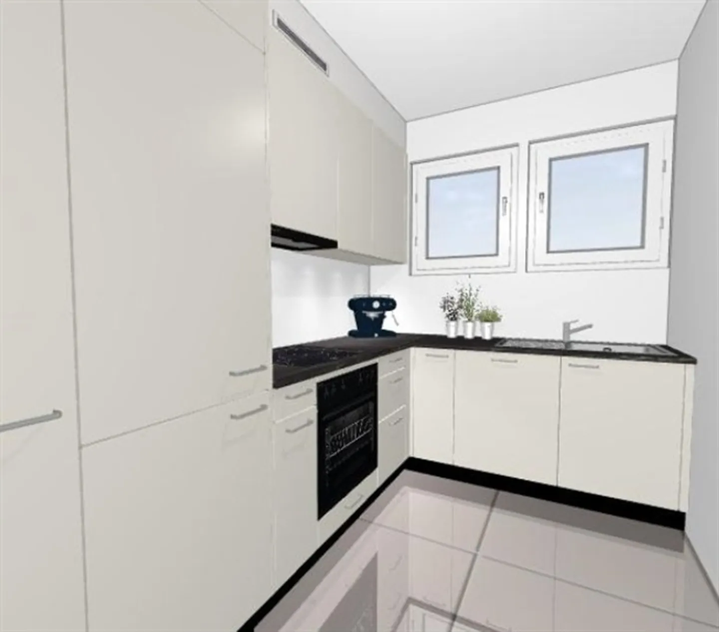 Geräumige Wohnung im Erdgeschoss - Foto 5 von 5