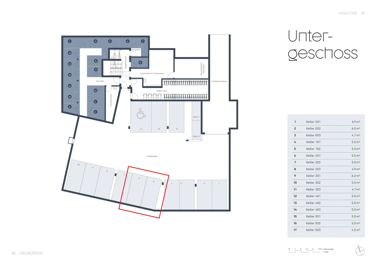 First occupancy in HIGH FIVE – Spacious 4.5-room apartment with winter garden & balcony - Photo 12 of 12