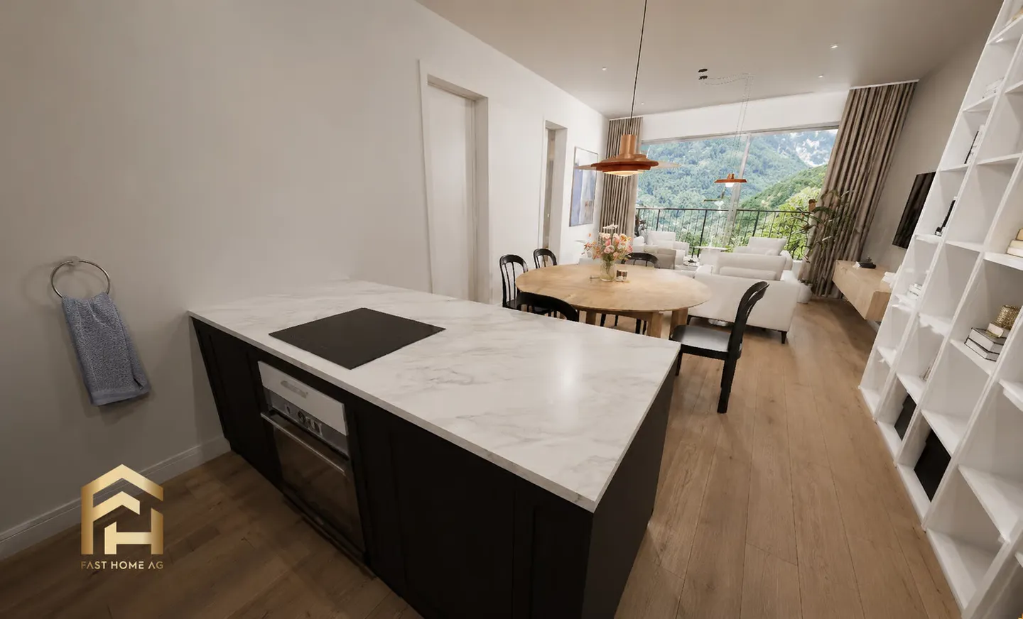 Modernes 2.5-Zimmer-Apartment - Foto 1 von 9