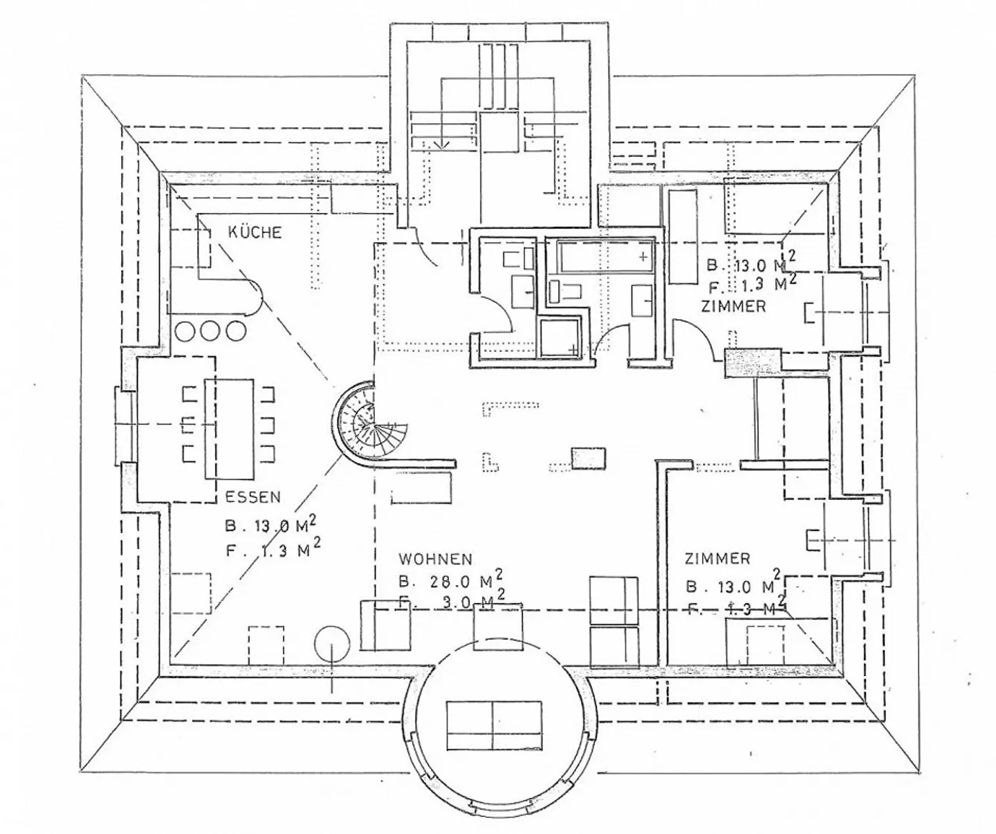 Magnifique maisonette/duplex de 5,5 pièces avec vue - Photo 11 sur 12