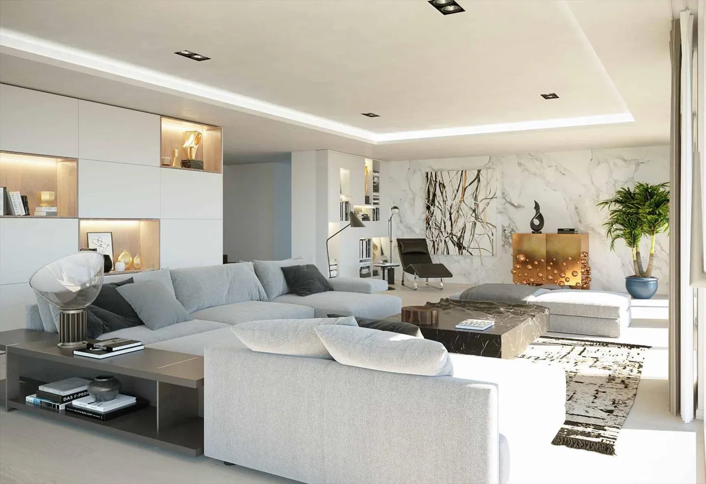 Prächtige Dachwohnung mit Pool - Foto 7 von 12