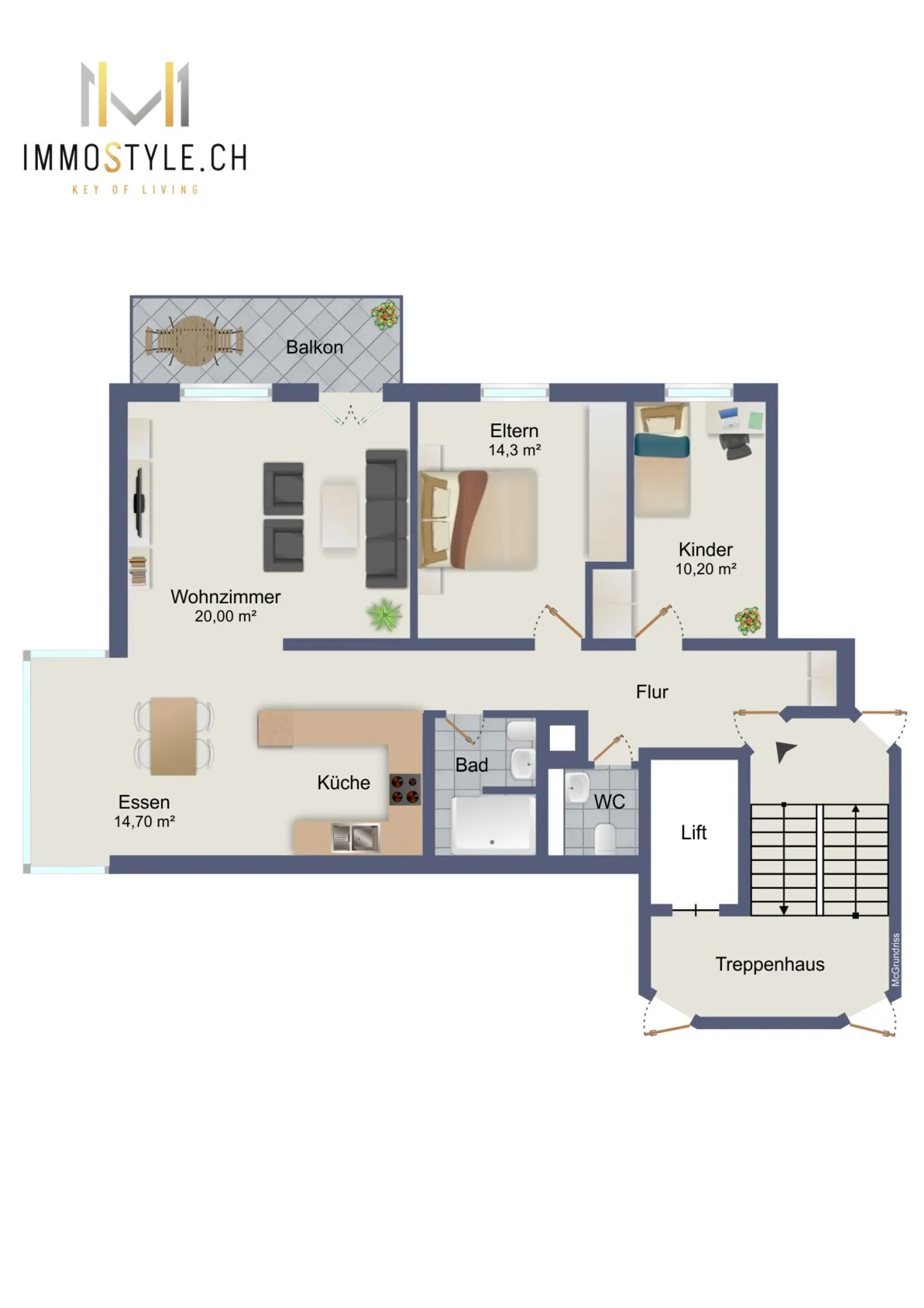 Appartamento 3.5 stanze appena ristrutturato a Wohlen - Foto 27 di 27