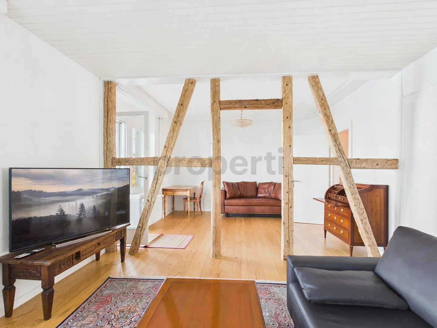 Exclusif & central : Appartement rénové de 3,5 pièces avec vue à 180° sur le lac de Constance... - Photo 2 sur 14