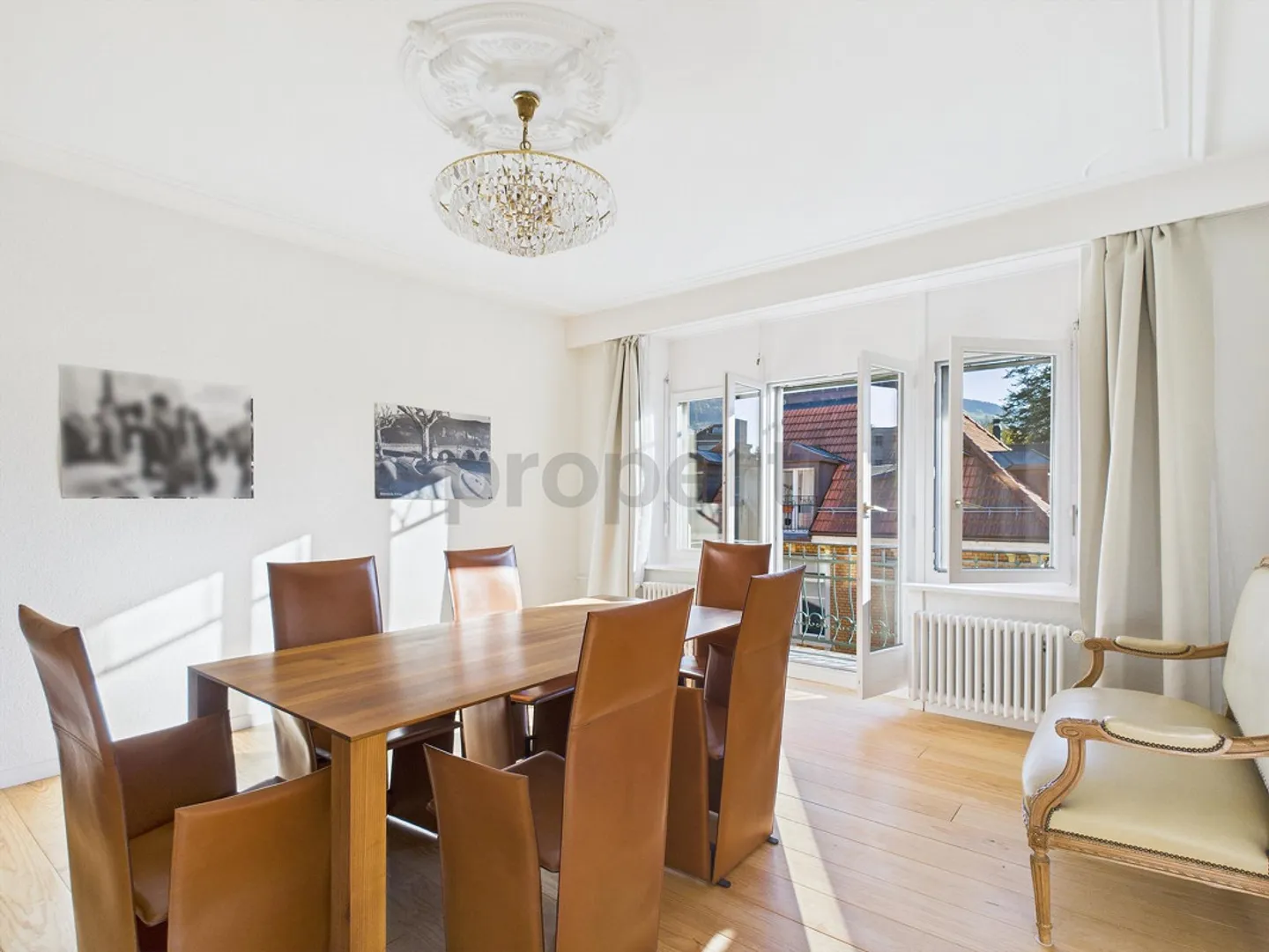 Exclusif & central : Appartement rénové de 3,5 pièces avec vue à 180° sur le lac de Constance... - Photo 5 sur 14