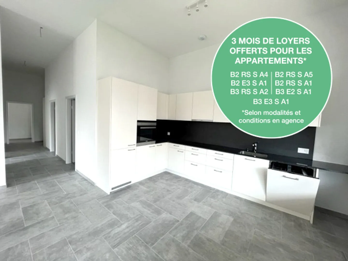LE TICLE: New Apartments for Rent / B3.RS.SA1 - Photo 1 of 10
