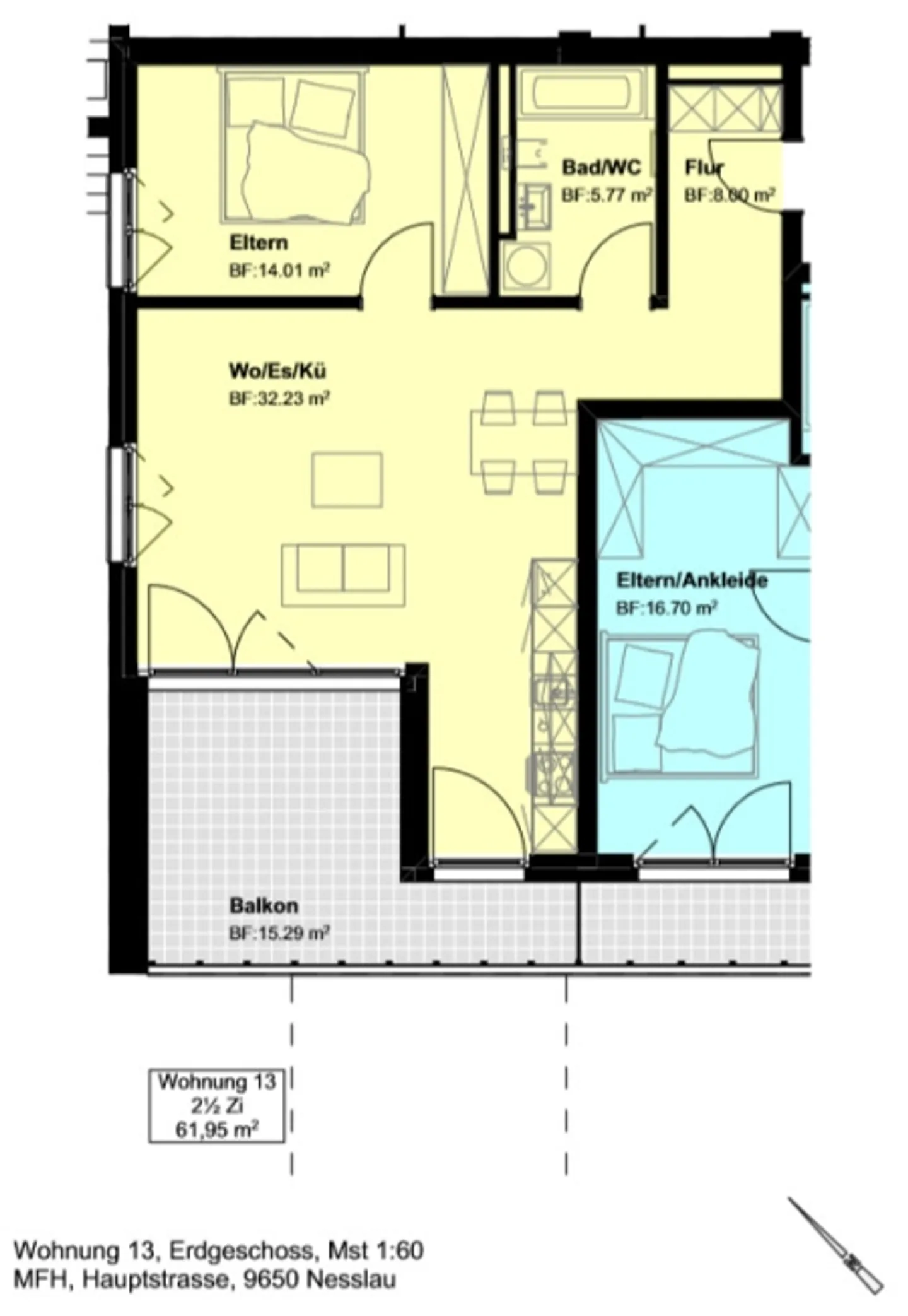 Wohnung mieten - Foto 7 von 7