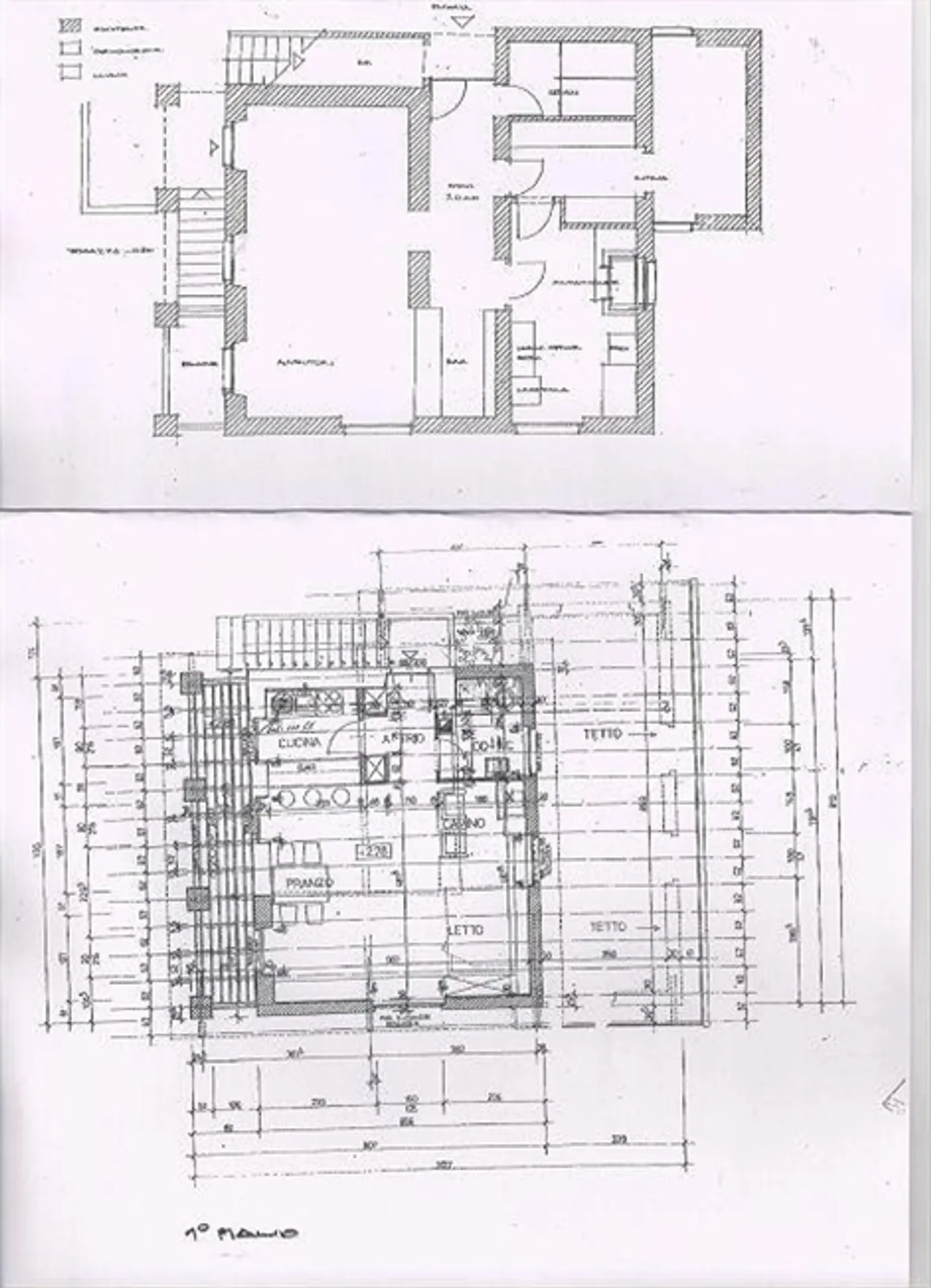 «Restaurant mit Dachwohnung und 4-Zimmer-Wohnhaus / ristorante con appartamento e casa di4 lcoali» - Foto 15 di 17