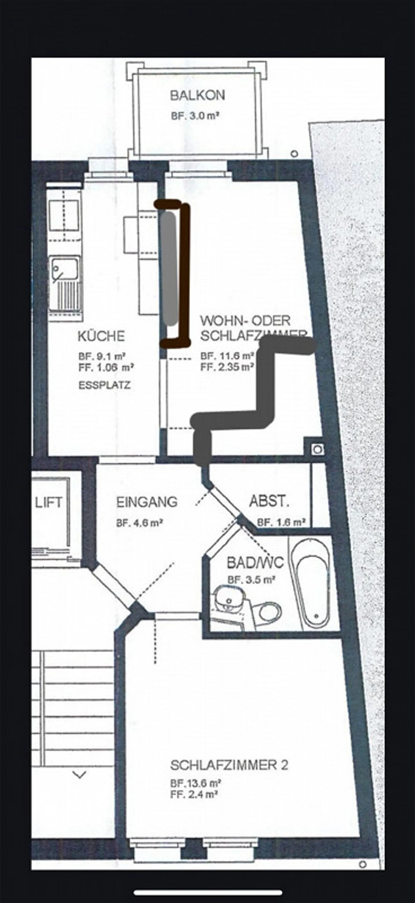 Charmant appartement de 2,5 pièces avec balcon à Saint-Gall - Photo 7 sur 7