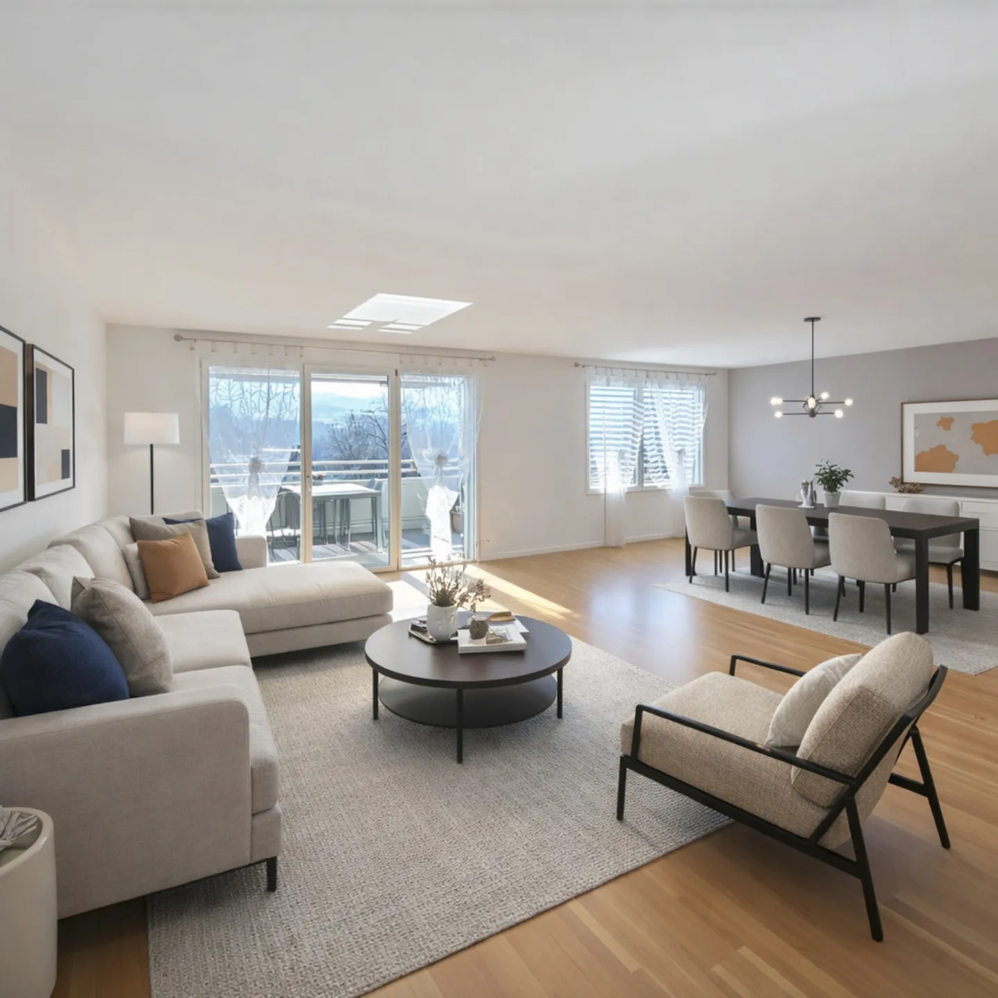 SUPERB PENTHOUSE-3.5P-BALCONY-TERRACE-117m² - Photo 3 of 14