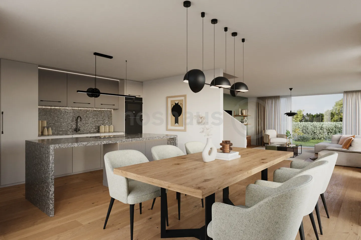 Maisons de rêve à Reigoldswil - Projet de construction neuve avec école à côté - Photo 7 sur 11