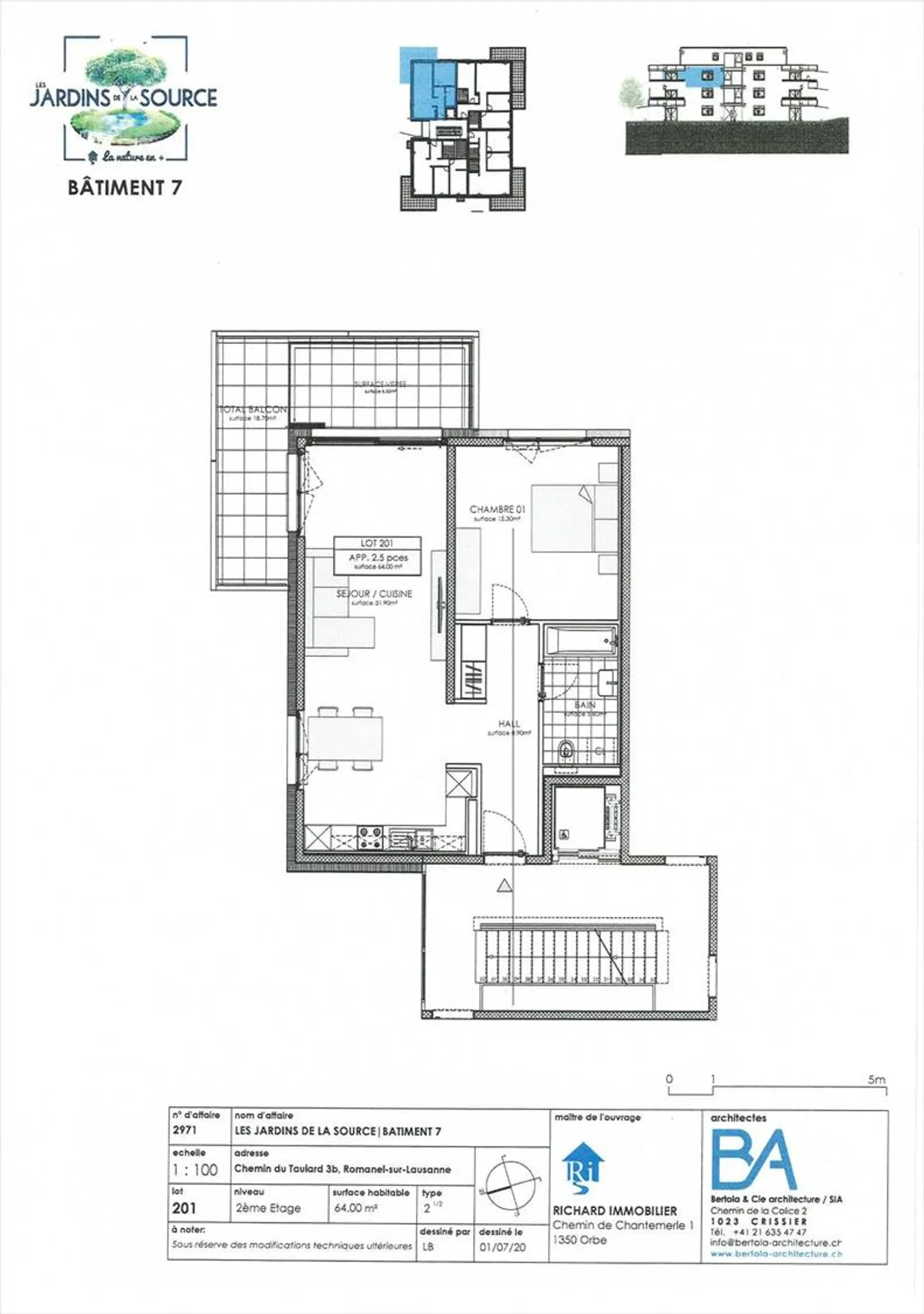 Appartement 2.5 pièces - Photo 11 sur 11