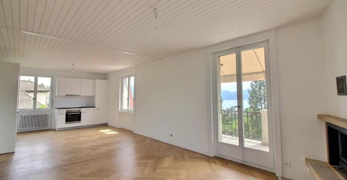 Magnifico appartamento duplex completamente ristrutturato con vista mozzafiato sul lago - Foto 3 di 12