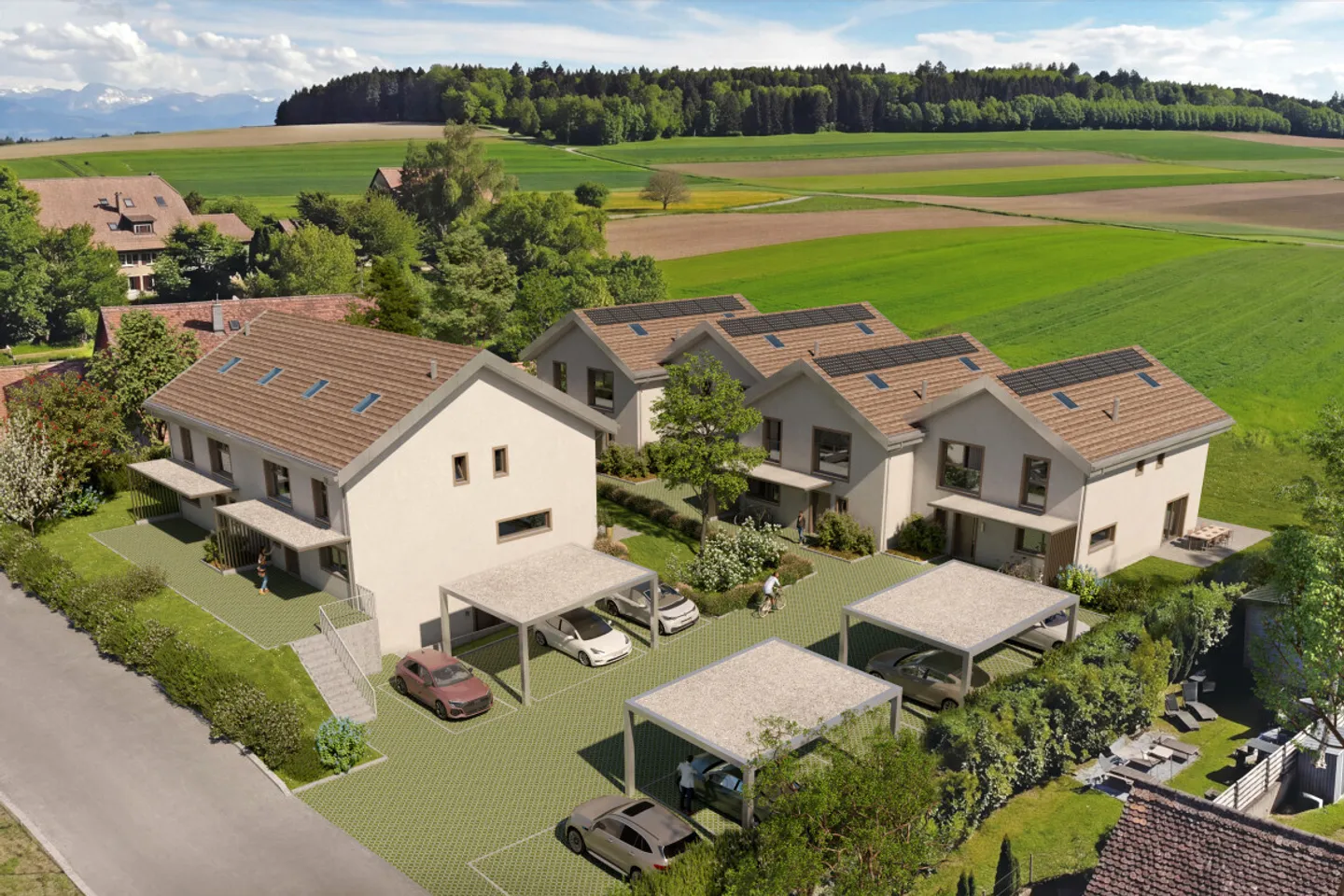 Moderne Villen Nähe Yverdon - Foto 2 von 7
