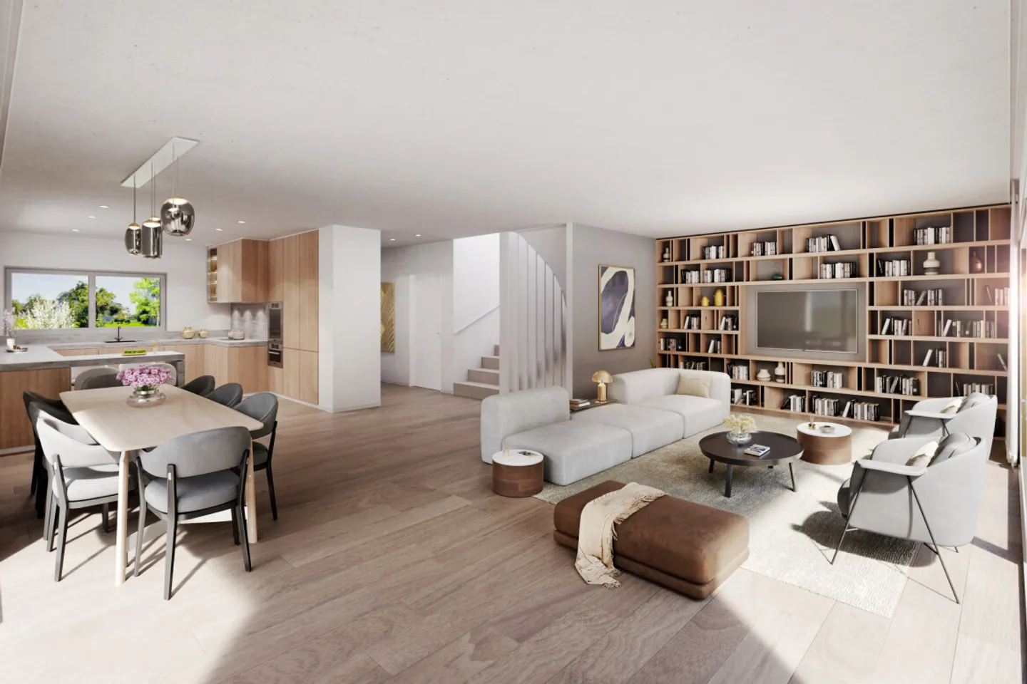 Moderne Villen Nähe Yverdon - Foto 4 von 7