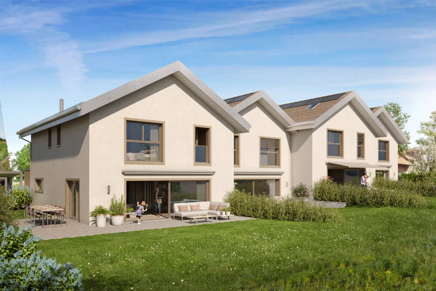 Moderne Villen Nähe Yverdon - Foto 6 von 7