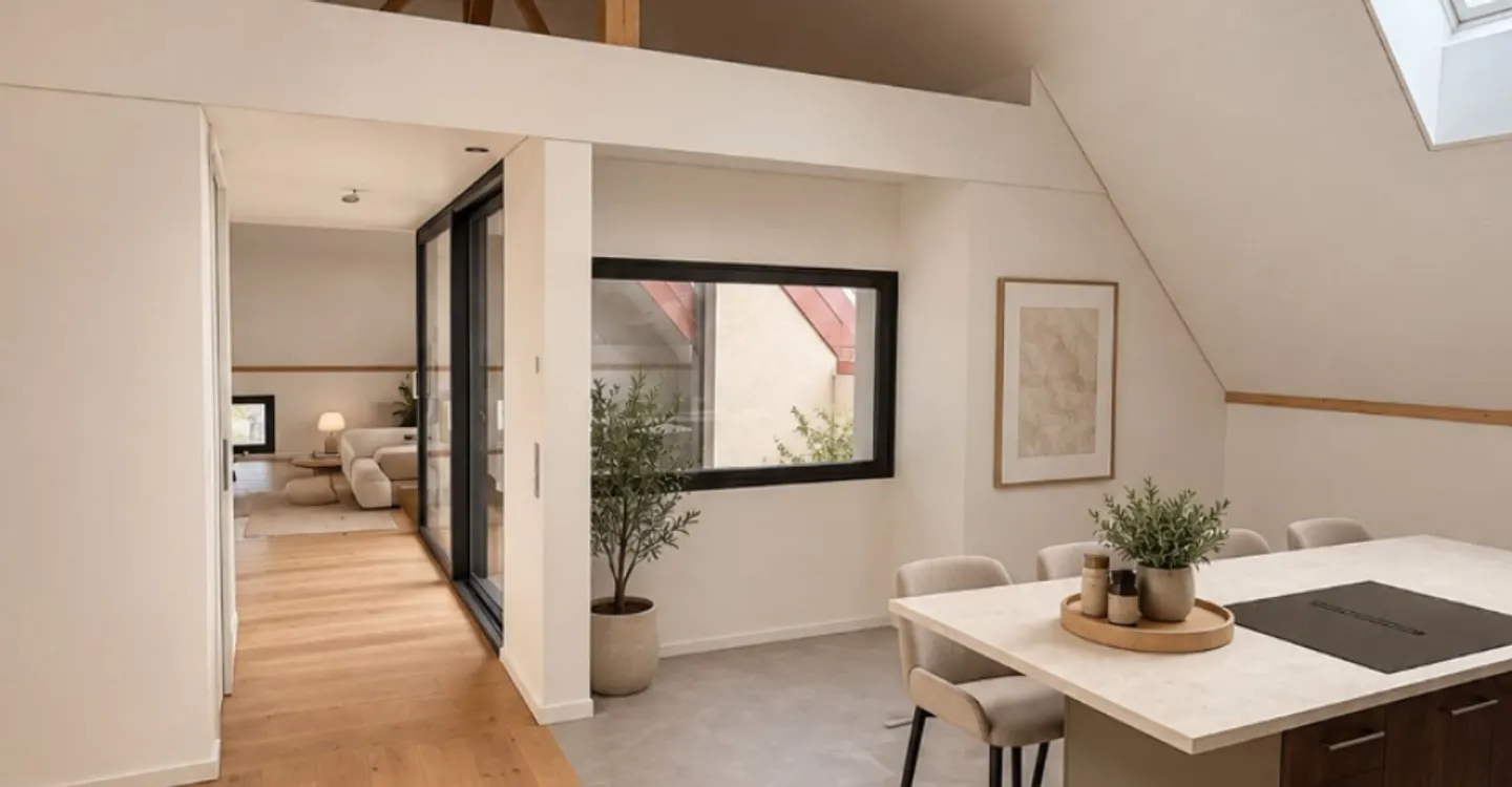 Duplex moderno a Montet - Foto 3 di 11