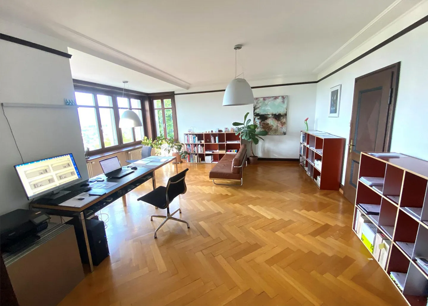Vivre et travailler avec vue dans une ancienne villa Art Nouveau - Photo 10 sur 14