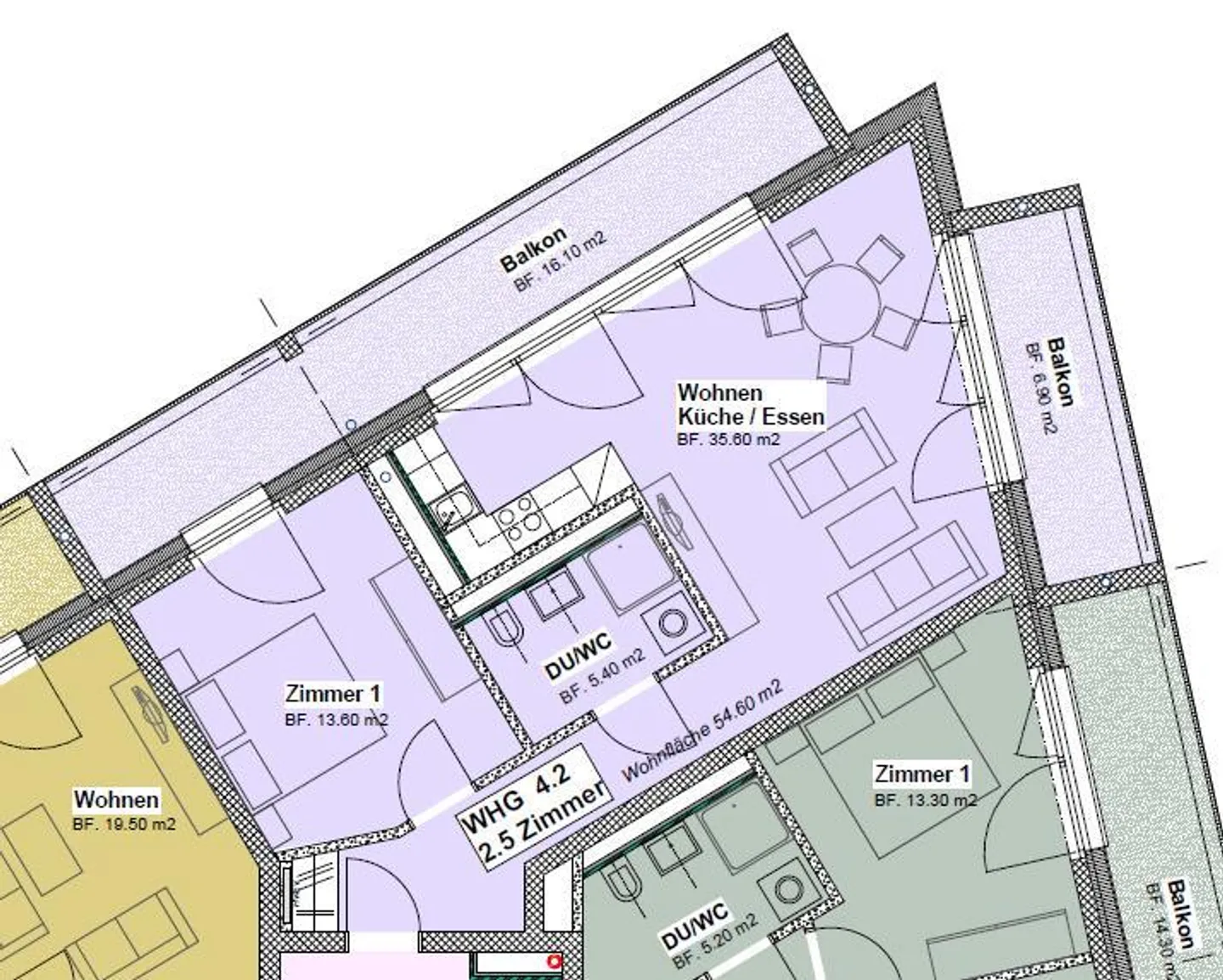 Residential Development Grenzmarkt South - Modern 2.5-Room Apartment in Central Location ... - Photo 9 of 9